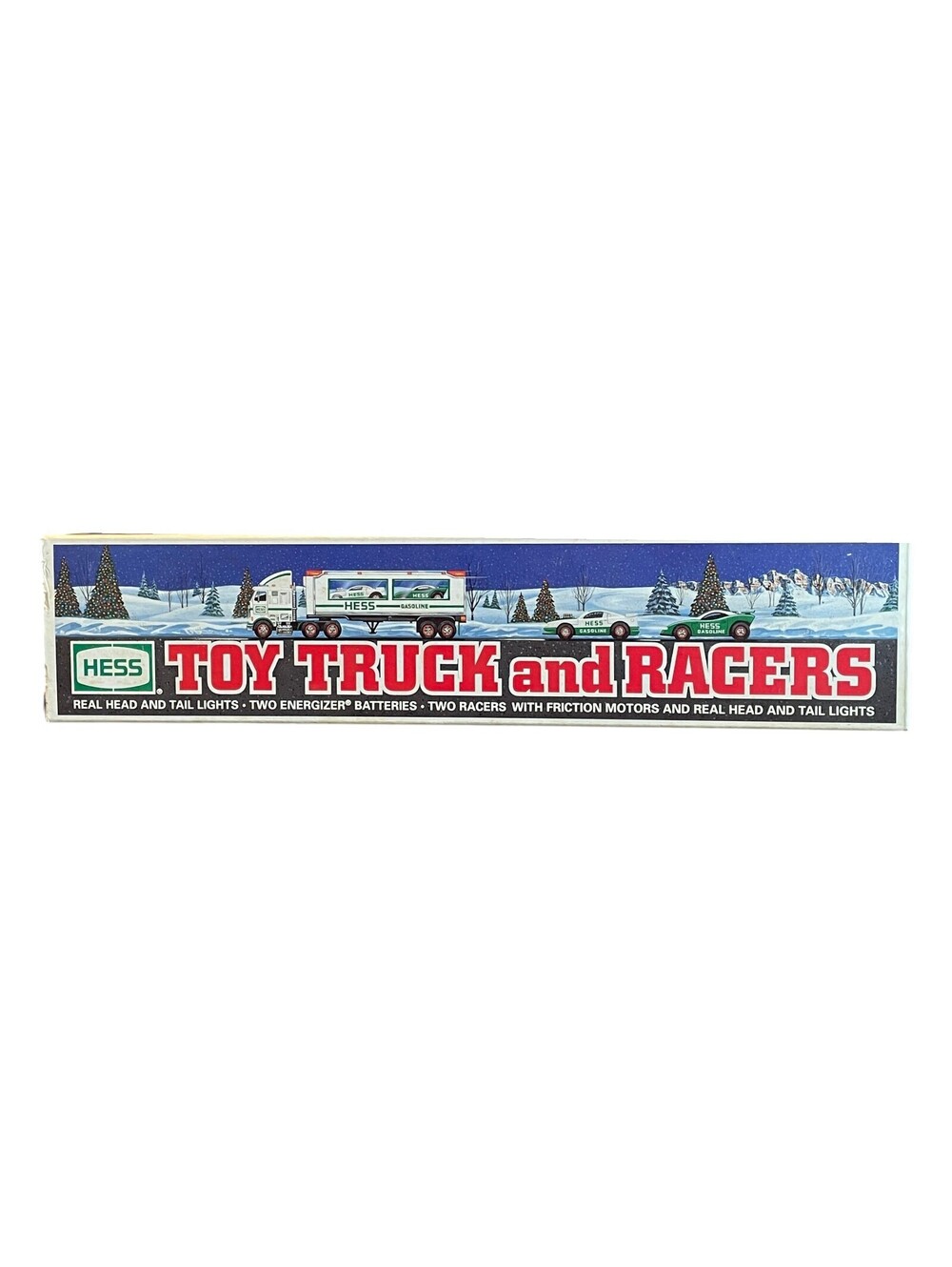 1997 Hess Toy Truck and Racers w/ Original Box New Open Box